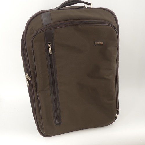 Tumi suitcase brown - brown, nylon